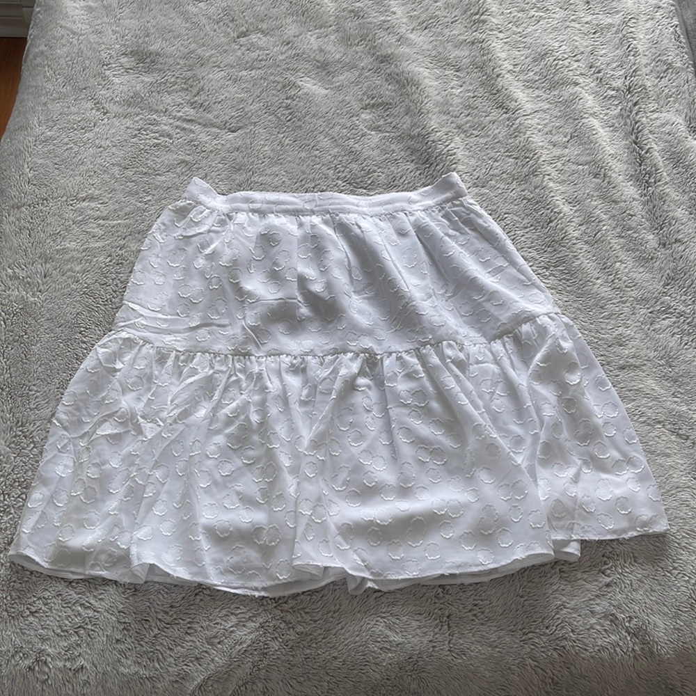 White Mini Skirt